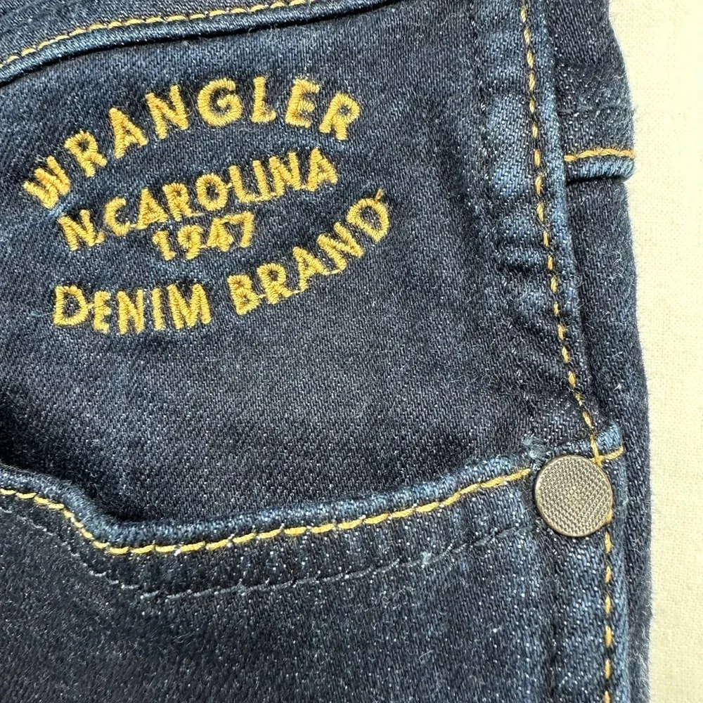 Wrangler Skanders Straight Leg Dark Denim‎ Jeans Men's 28 X 26